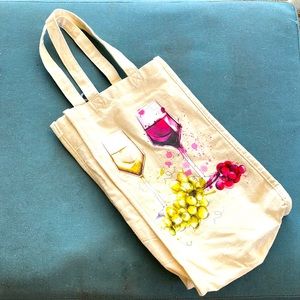 Wine tote 7”x12”
